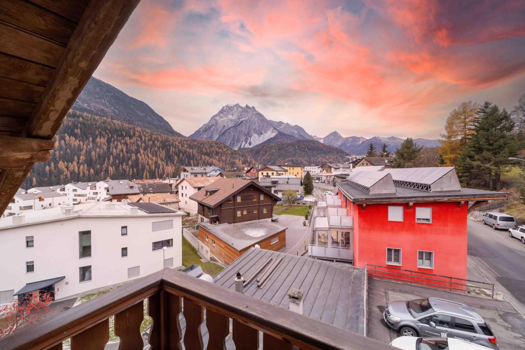 Garni Alpenrose - Grusaida Scuol Ngoại thất bức ảnh